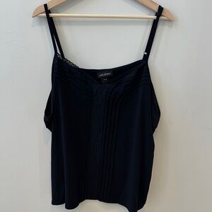 Lane Bryant Black Cami / Tank Top Size 26/28